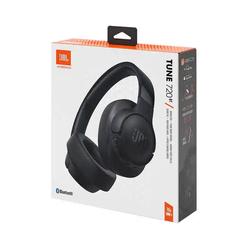 Diadema Jbl Tune 720 Bt Negra