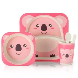 Set De Mesa De Bamboo Diseño Koala