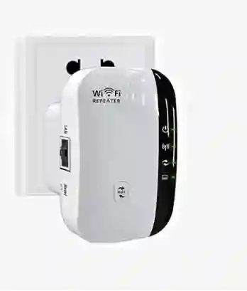 Amplificador De Señal Wifi Repetidor Inalámbrico Lan 300mbps