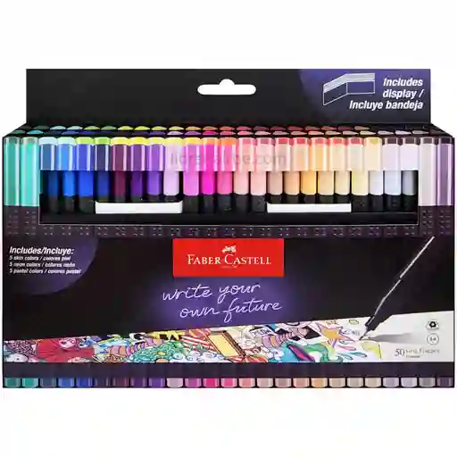 Colores Linea Premium *100 - 6 Neón, 6 Pastel, 6 Metalizados