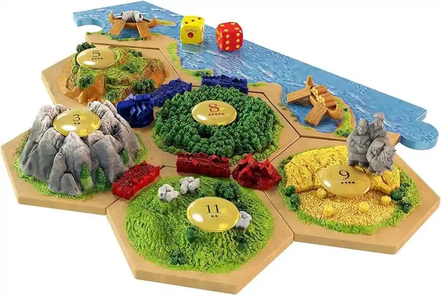 Juego De Mesa Catan 3d