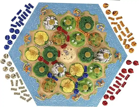 Juego De Mesa Catan 3d