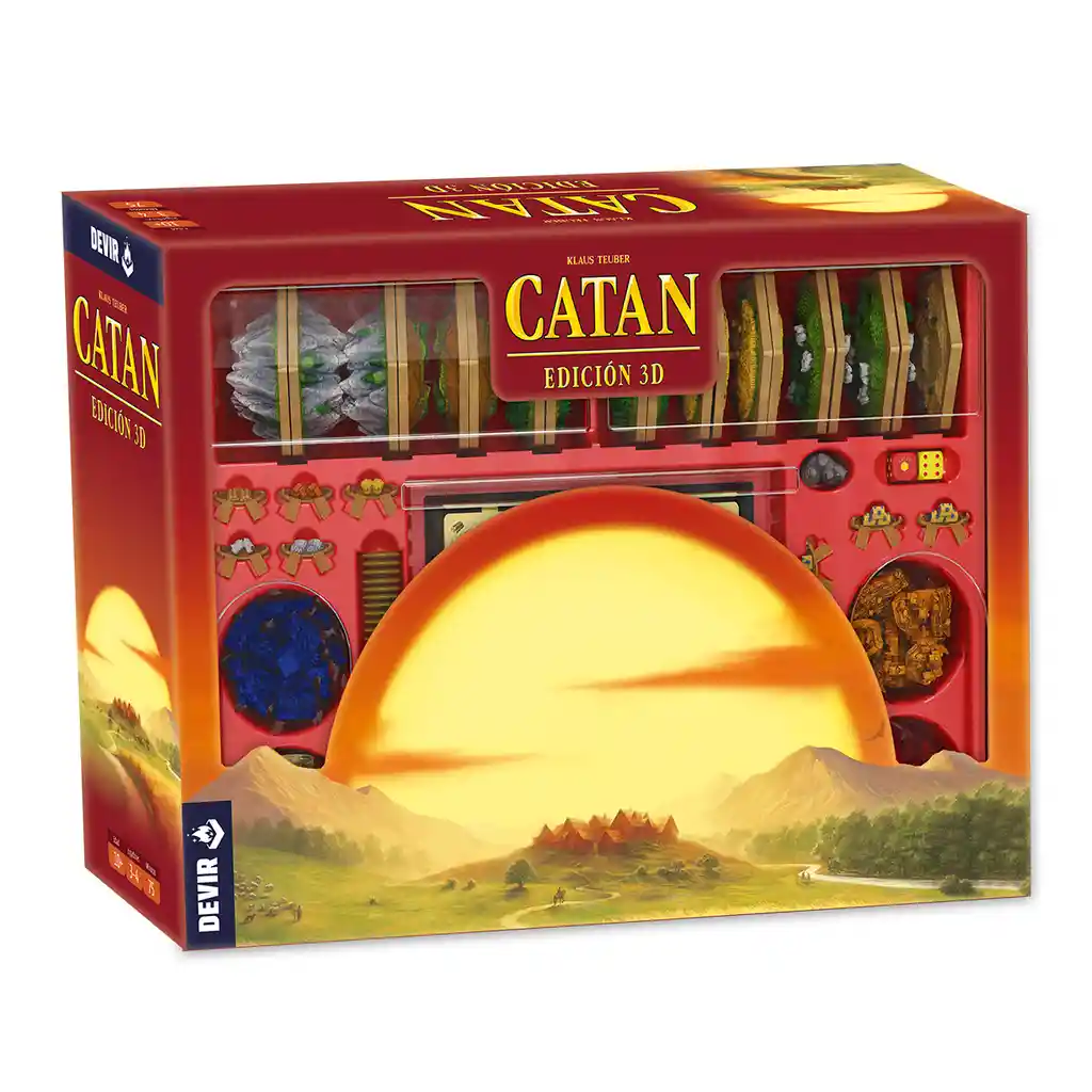 Juego De Mesa Catan 3d