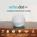 Amazon Echo Dot 5 Con Reloj Altavoz Inteligente Alexa Sonido Potente Blanco Glaciar