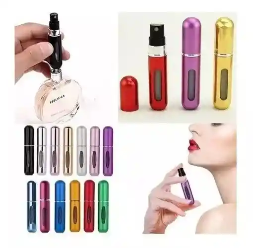 Mini Atomizador Portátil Perfume Recargable Spray Loción