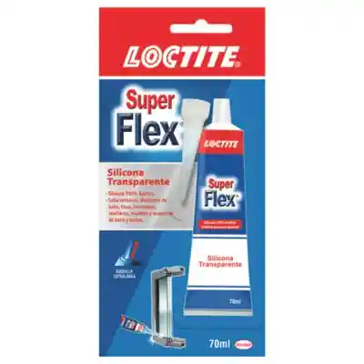 Loctite Silicona Transparente Superflex 70ml