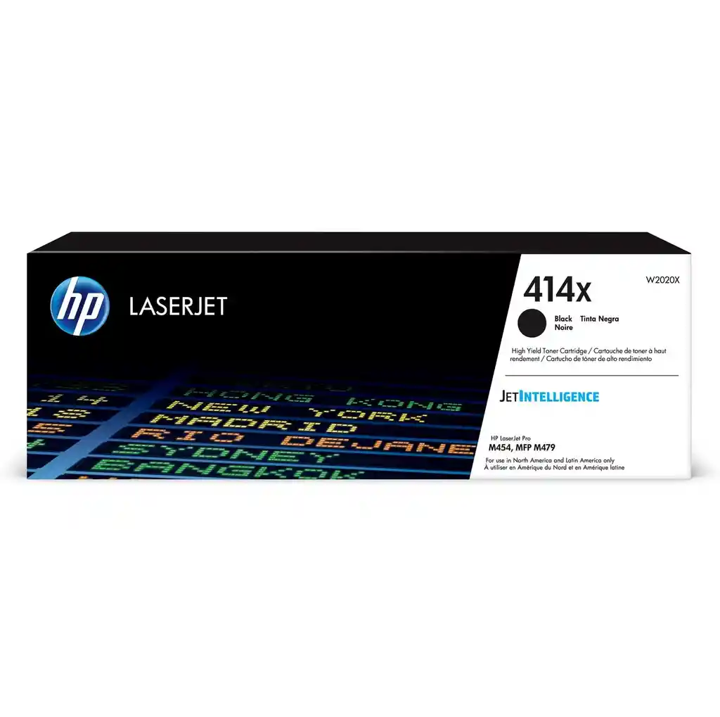 Cartucho De Toner Original Hp 414x Negro