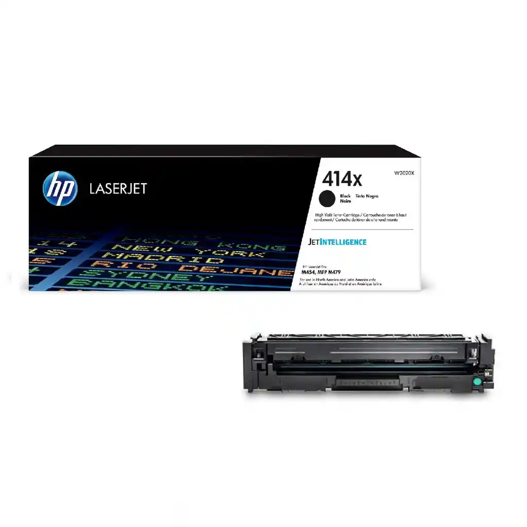 Cartucho De Toner Original Hp 414x Negro