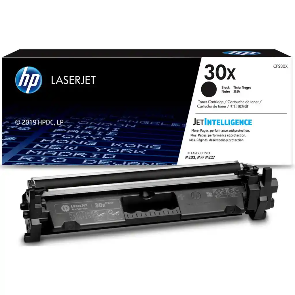 Cartucho De Toner Hp 30x Negro