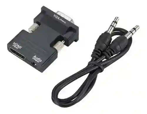 Adaptador Convertidor Hdmi A Vga - Hdmi Hembra / Vga Macho