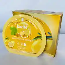 Mascarilla Velo Facial De Vitamina C Karite Semiredonda - Ref 121