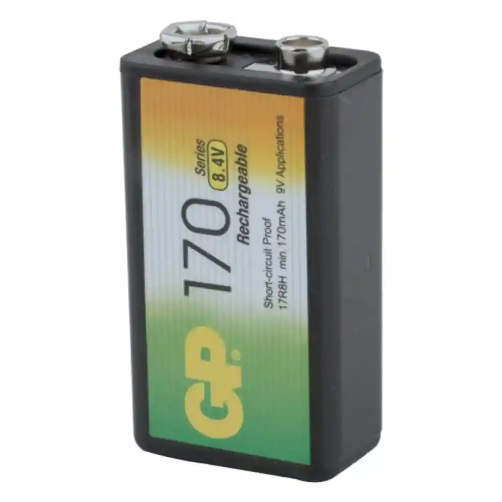 Pila Recargable 9v Nimh 170 Mah Gp