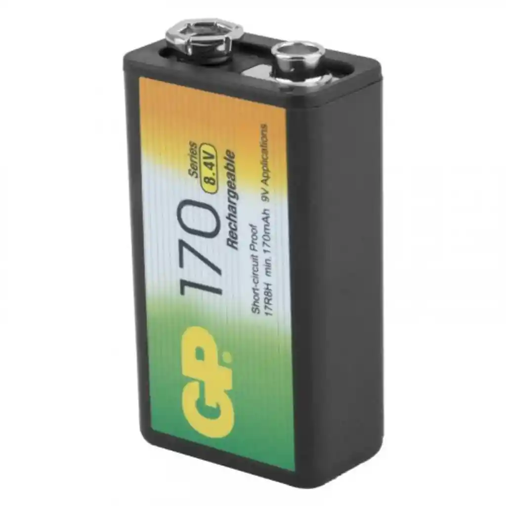 Pila Recargable 9v Nimh 170 Mah Gp