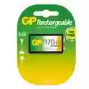 Pila Recargable 9v Nimh 170 Mah Gp