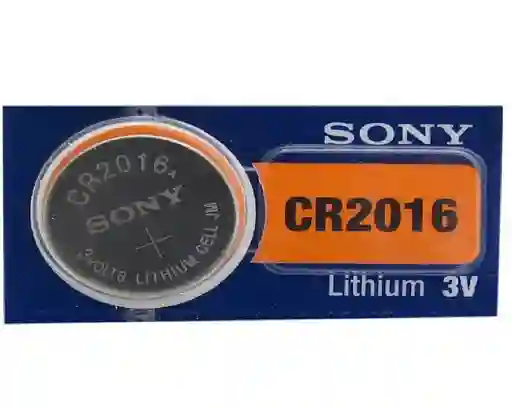 Pila Litio Boton Sony Cr2016 3v