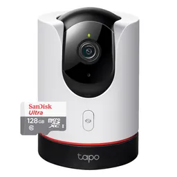 Tp-link, Cámara Ip Wifi Robótica, Tapo C225 + Micro Sd 128 Gb