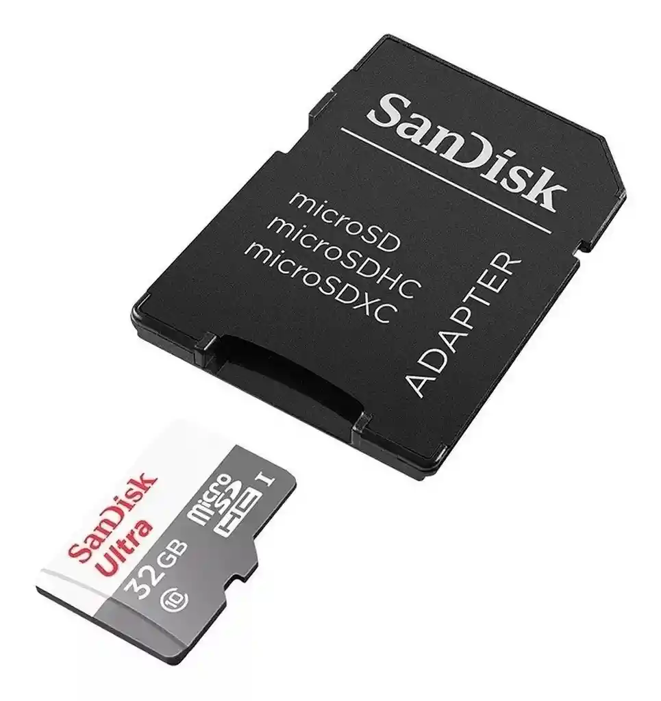 Memoria Micro Sd De 32 Gb 100 Mb/s Clase 10