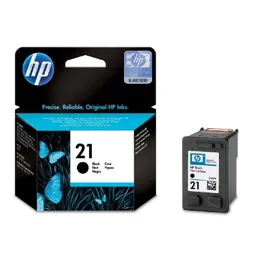 Cartucho De Tinta Hp 21 Negro Original