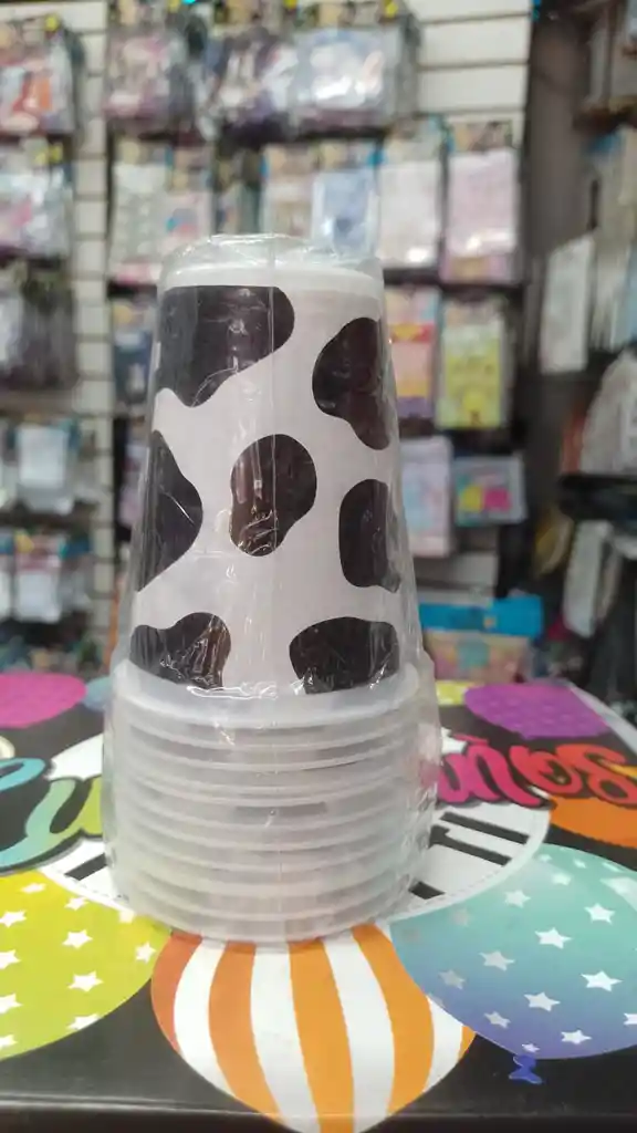 Vasos De Manchas De Vaca