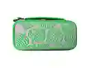 Estuche Animal Crossing + Vidrio + Acrílico + 2 Grips Para Nintendo Switch