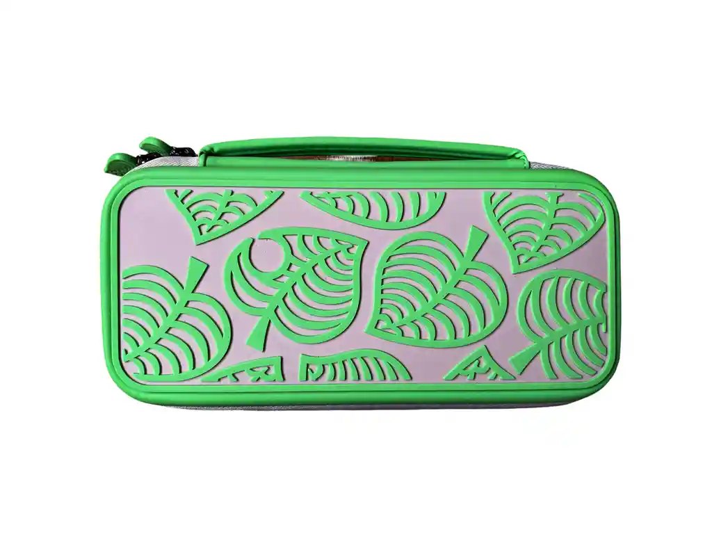 Estuche Animal Crossing + Vidrio + Acrílico + 2 Grips Para Nintendo Switch