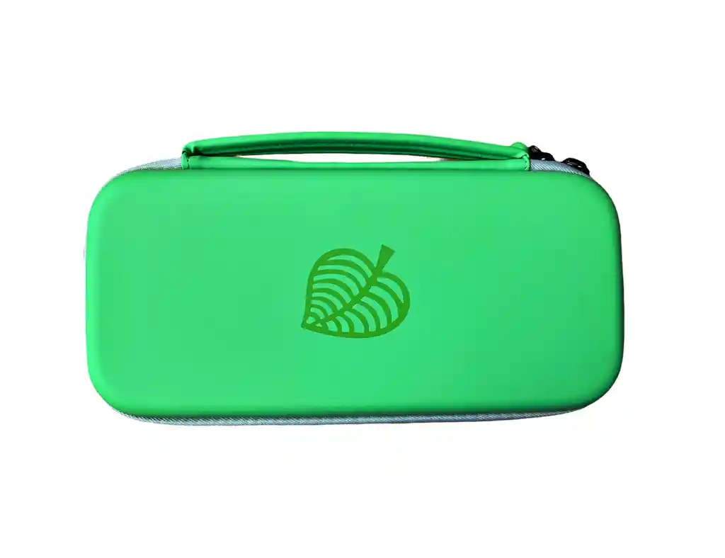 Estuche Animal Crossing + Vidrio + Acrílico + 2 Grips Para Nintendo Switch