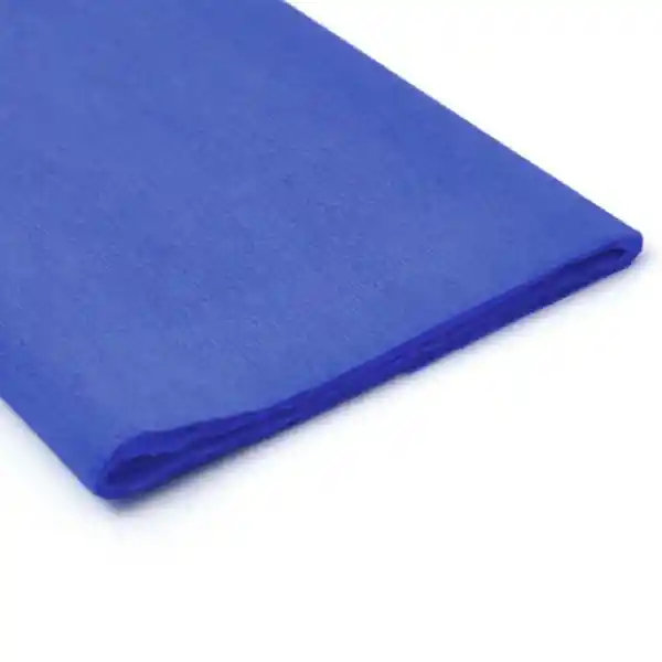 Papel Crepe Azul Paquete *10 Unidades 50*1metro