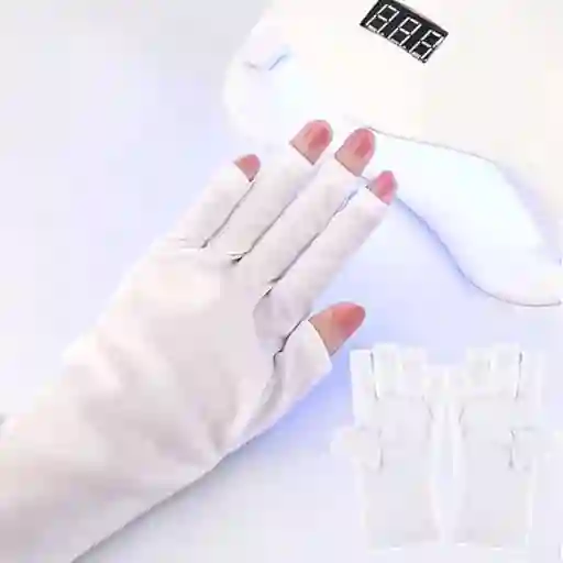 Guantes Protección Uv Manicura Segura Y Cómoda