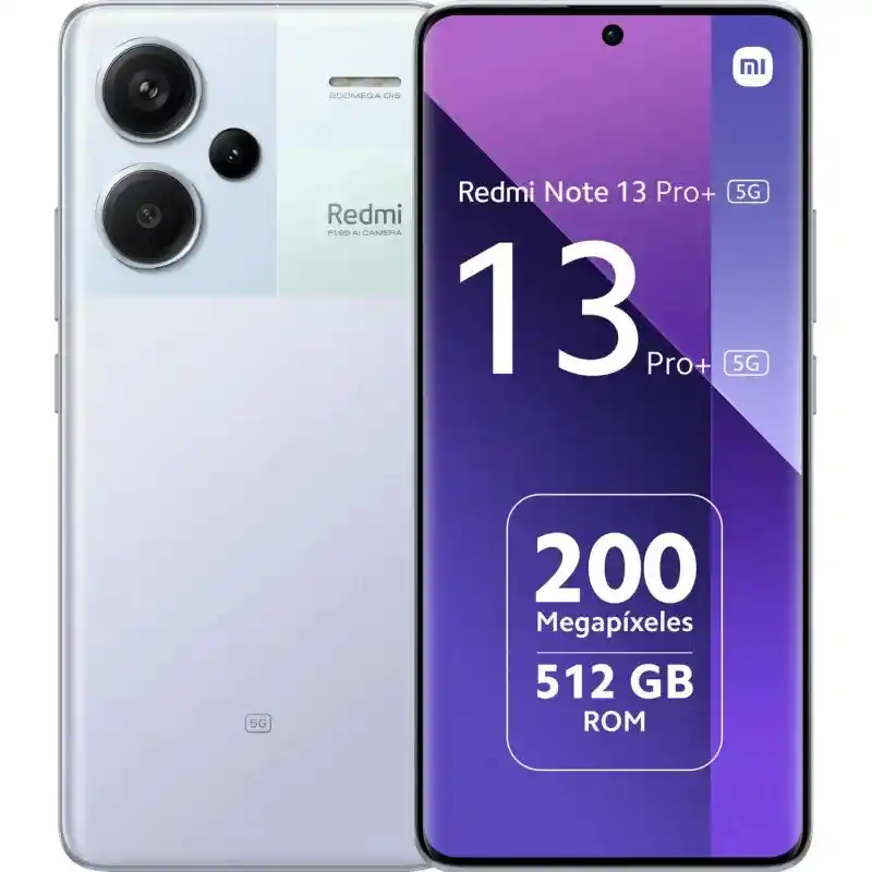 Celular Xiaomi Redmi Note 13 Pro + 5g 512gb / 12ram / 200mp Lila