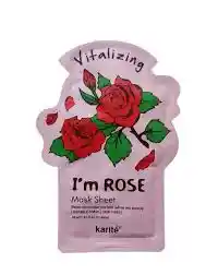 Mascarilla En Velo Con Extracto De Rosas Vitalizing Karite - Ref 128