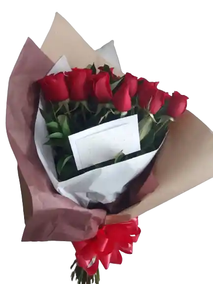 Bouquet X12 Rosas Rojas