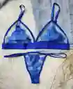 Conjunto Ropa Interior En Encaje Con Trasnparencia Lenceria