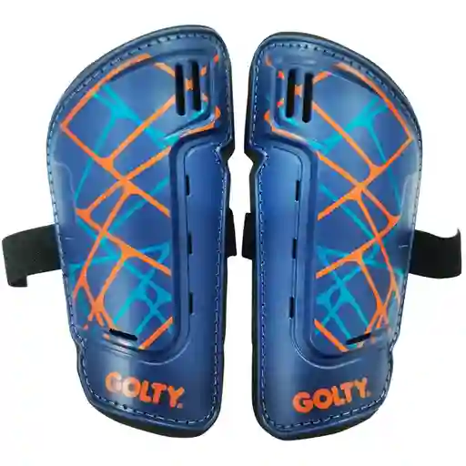 Canillera Golty Formacion Stars Guard + Media Protectora/azul – Talla: M