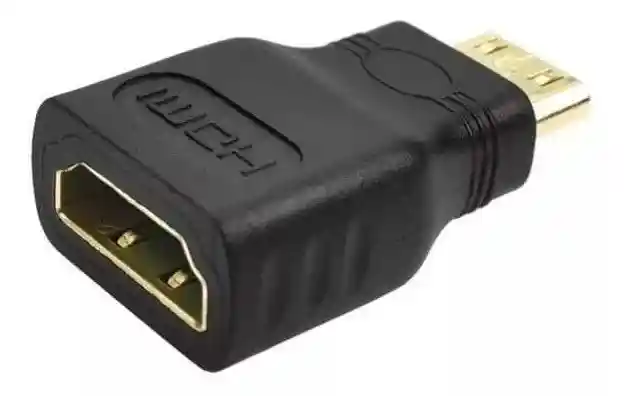 Adaptador Mini Hdmi Macho A Hdmi Hembra Convertidor Nuevo