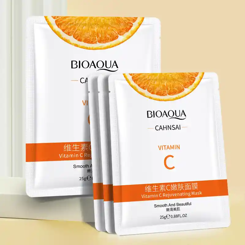 Mascarilla En Velo Con Vitamina C Bioaqua