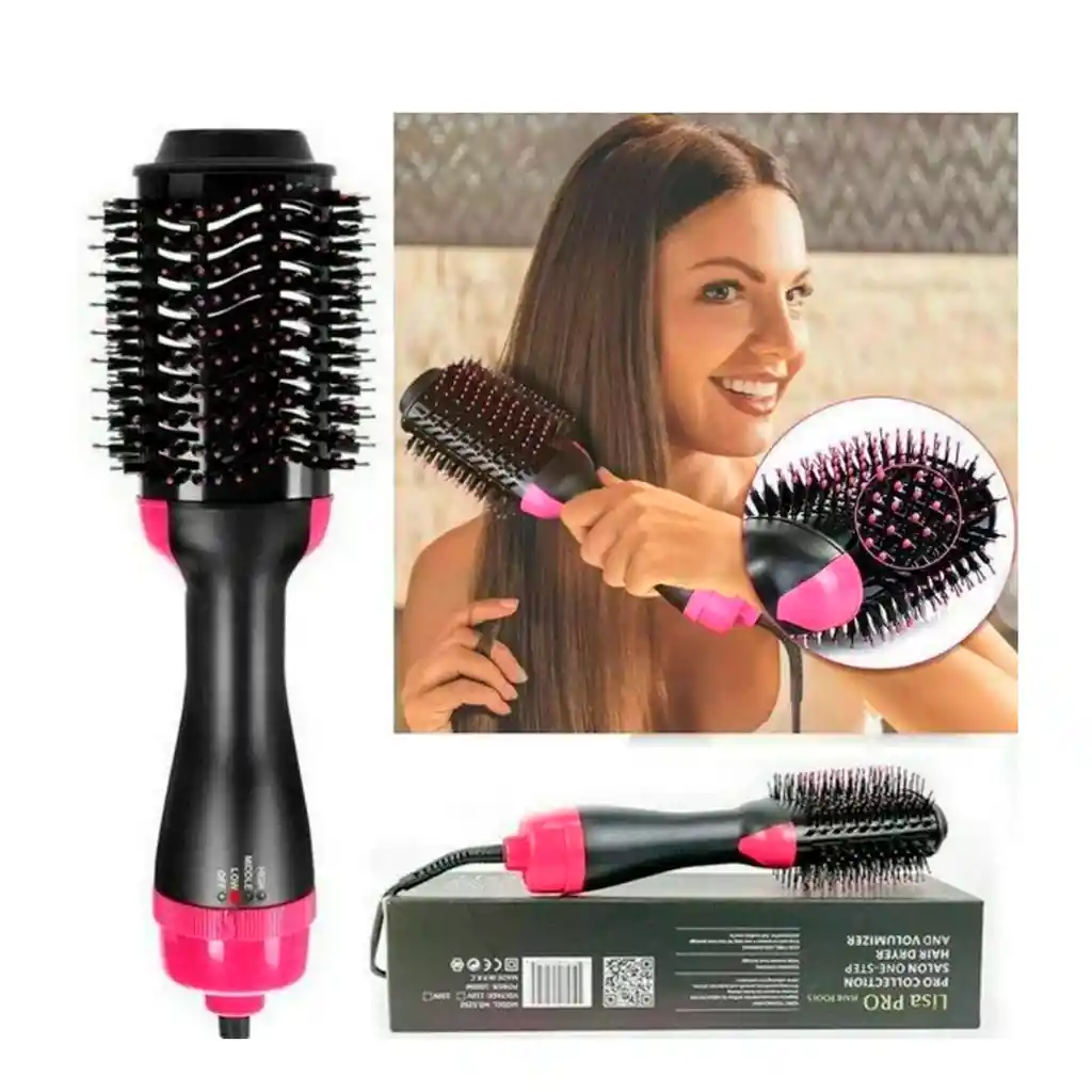 Cepillo Giratorio De Aire Caliente Para Cabello One - Step