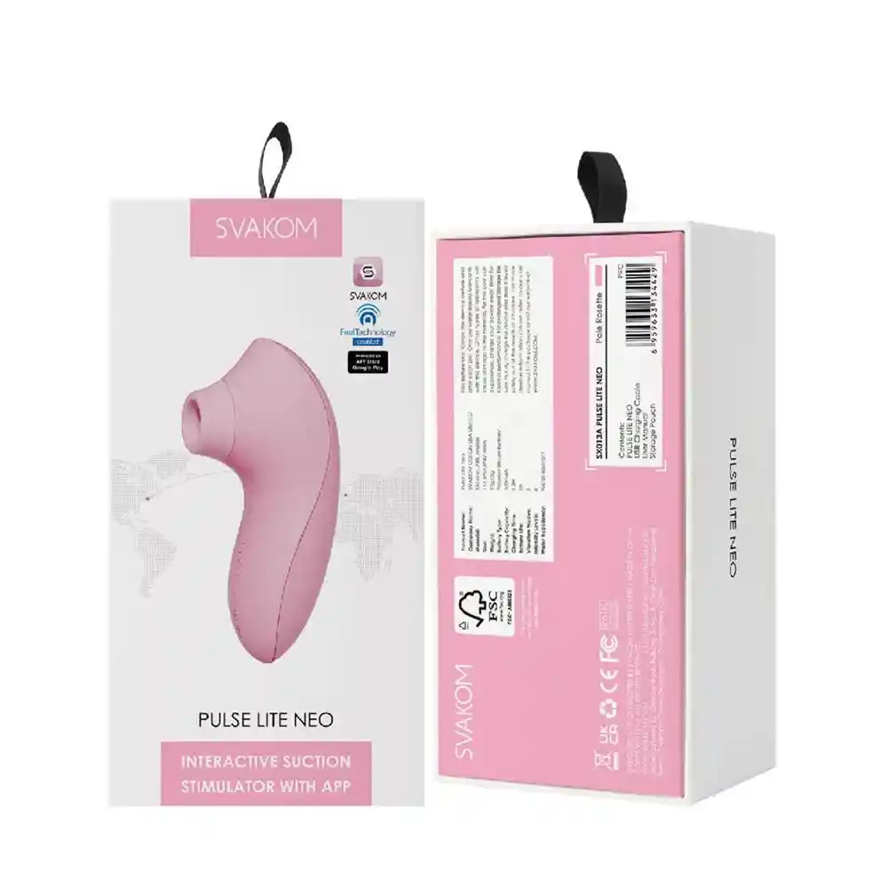 Succionador Pulse Lite Rosado Svakom