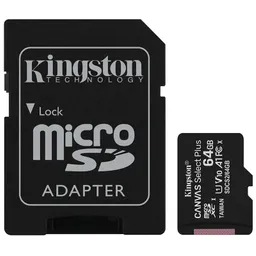 Memoria Micro Sd Kingston 64gb Canvas Select Plus Class10 (a1 V10)