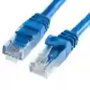 Cable Utp De Red Lan Cat 6e 5 Metros | Gran Calidad | Azul