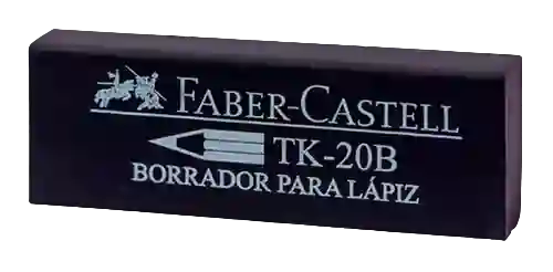 Faber-castell Borrador Negro Para Lapiz