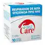 Tapabocas Fast Care Tipo N95 10 Unds