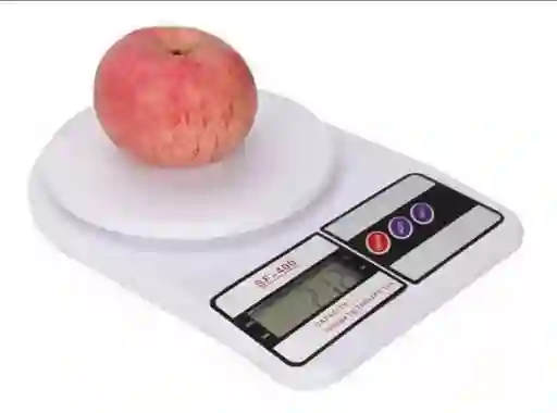 Balanza Gramera De Cocina Digital Sq Cozinha Sf-400 Pesa Hasta 10kg Blanca
