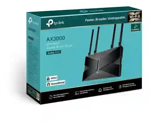 Router Gigabit Wifi 6 Dual Band Ax3000, Archer Ax53, Tp Link