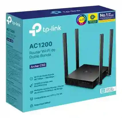 Router Wifi Tp-link Archer C50 Dual Band Ac1200 867/300mbps