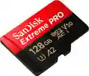 Memoria Micro Sd Sandisk Extreme Pro 128gb Con Adaptador