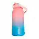 Termo Sttriker 2l Agua Bolso + Funda Maleta Motivacional Rosa