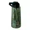 Termo Sttriker 2l Agua Bolso + Funda Maleta Motivacional Negro