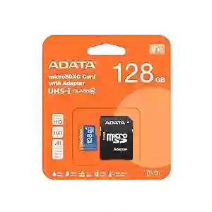 Memoria Micro Sd Adata 128gb Clase 10 Con Adaptador