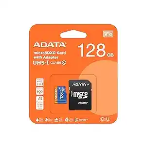 Memoria Micro Sd Adata 128gb Clase 10 Con Adaptador