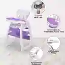 Silla De Comer De Bebe 3 En 1 Comedor Escritorio Mecedor Rosa